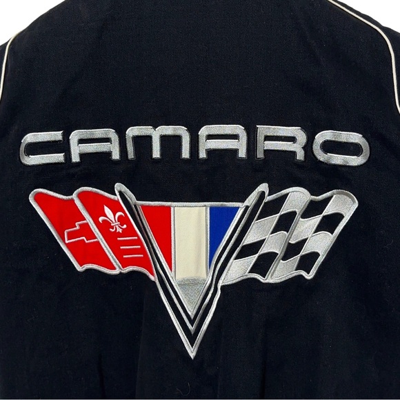 JH Design Mens Vintage Camaro Jacket - Picture 8 of 8